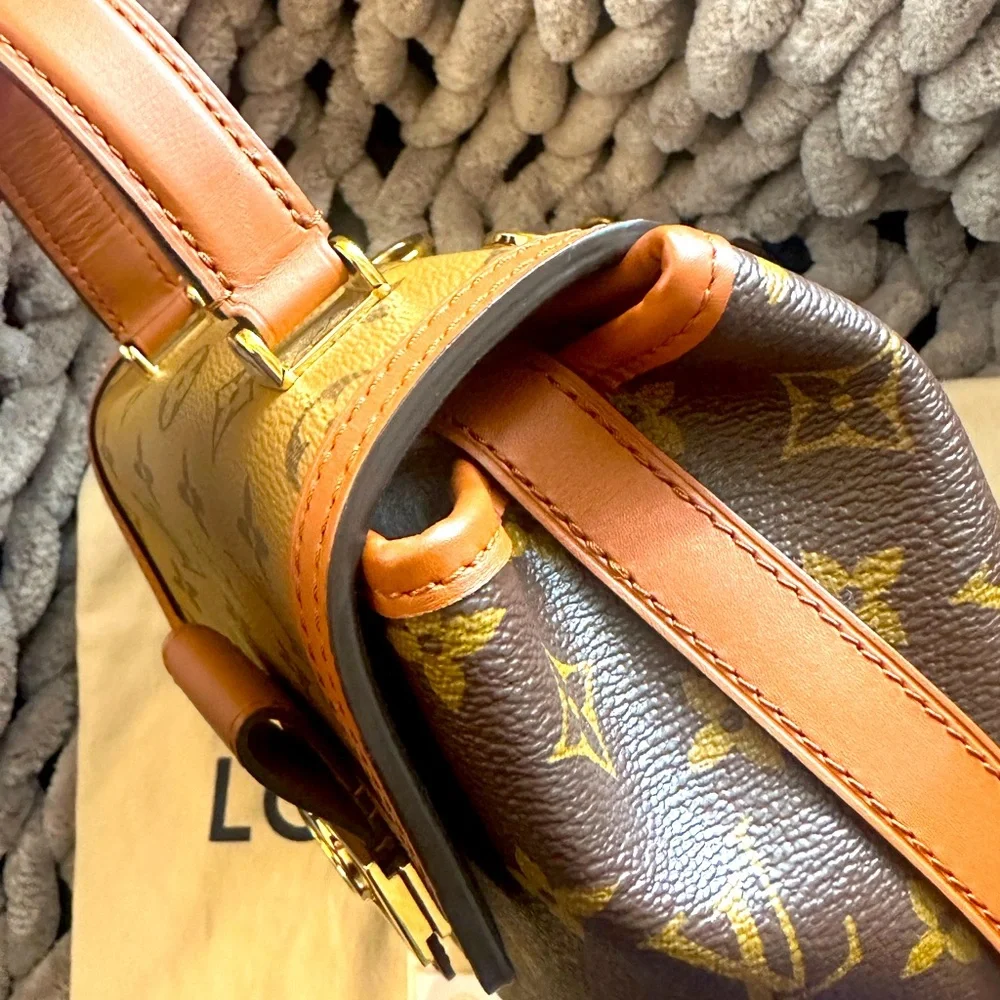 LV Dauphine Reverse Monogram Backpack